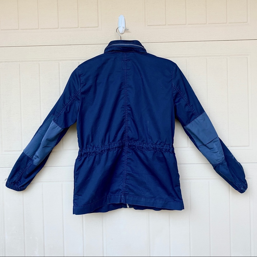 Navy Windbreaker Style Jacket - Picture 5 of 5